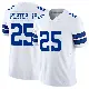 ＃25 Men's Joey Porter Jr. White Limited Dallas Cowboys Vapor F.U.S.E. Jersey